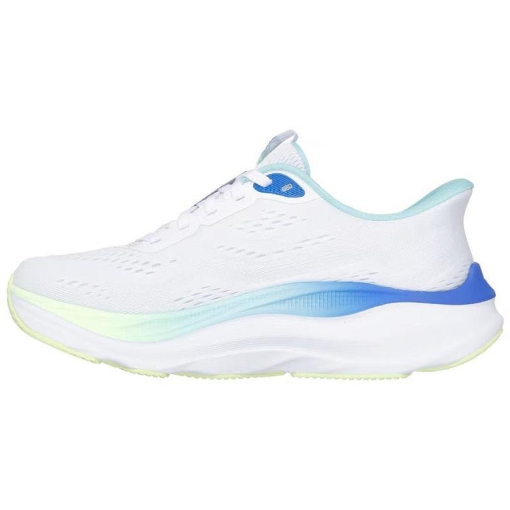 TENIS SKECHERS MAX RUN 129200/WMLT BRANCO AZUL Branco/Azul 2