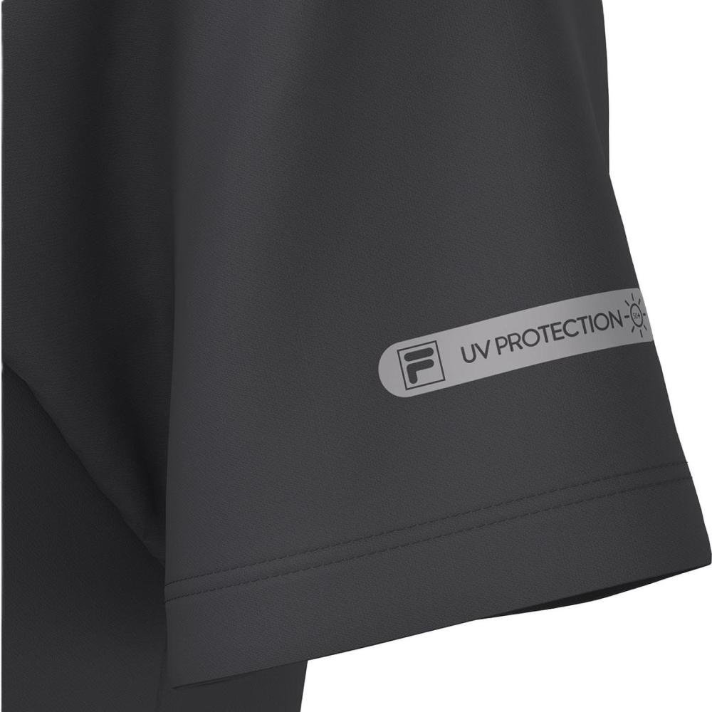 CAMISETA FILA SUN PROTECT BREEZY F12AT00884.3821 PRETO PRATA Preto/Prata 4
