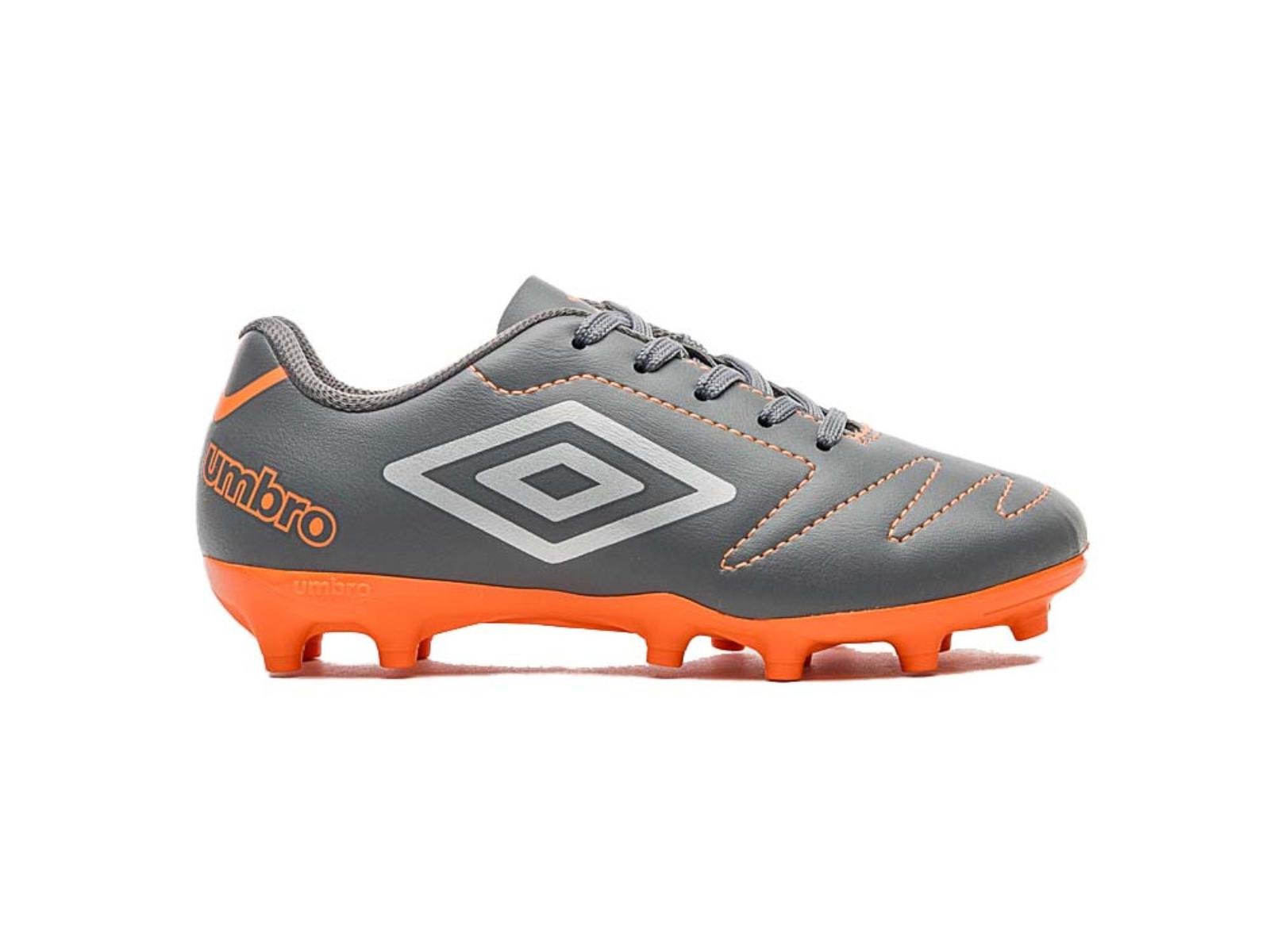 CHUTEIRA UMBRO CLASS 2.2 JR U07FB085.868 GRAFITE LARANJA