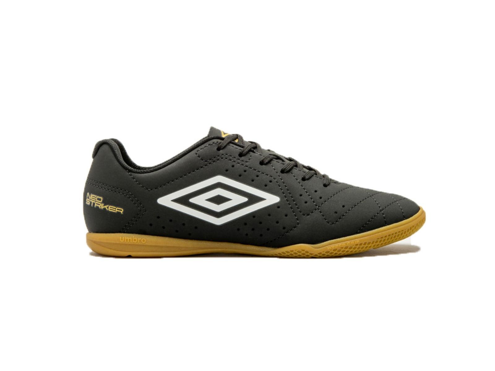TENIS UMBRO FUTSAL NEO STRIKER U01FB005008.192 PRETO OURO