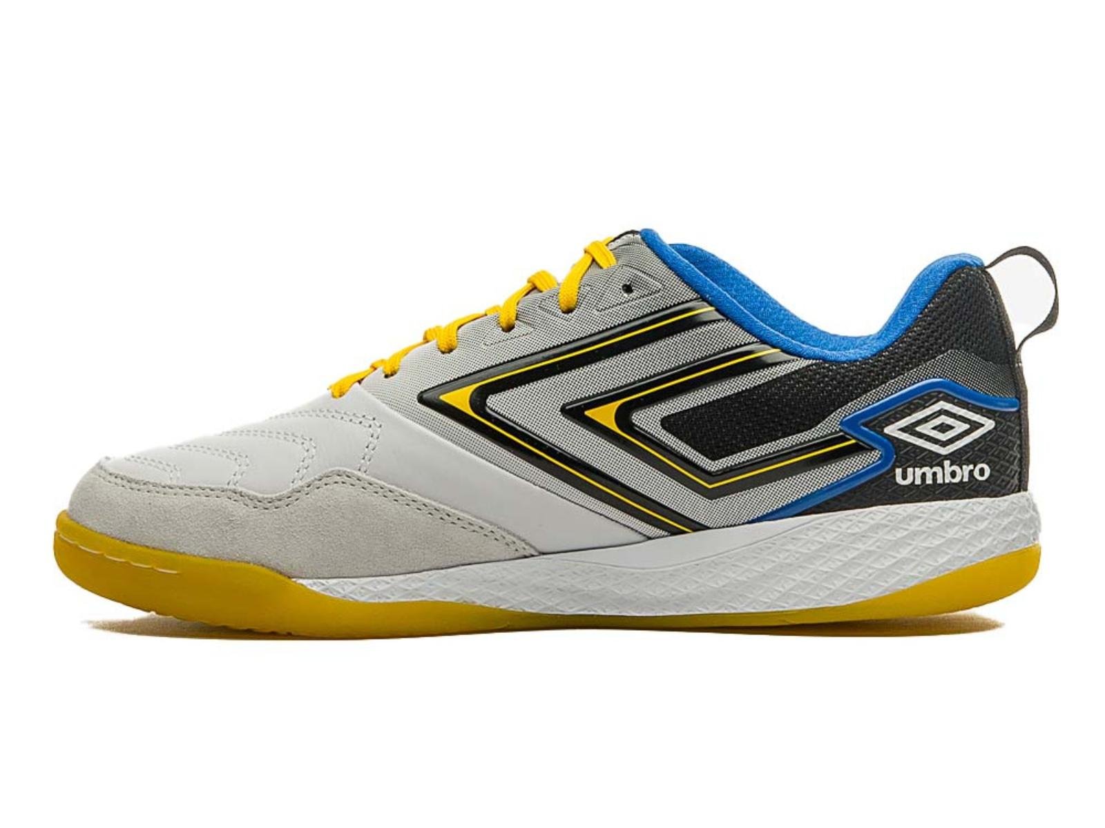 TENIS UMBRO FUTSAL PRO 5 BUMP U01FB041.261 BRANCO AMARELO Branco 3