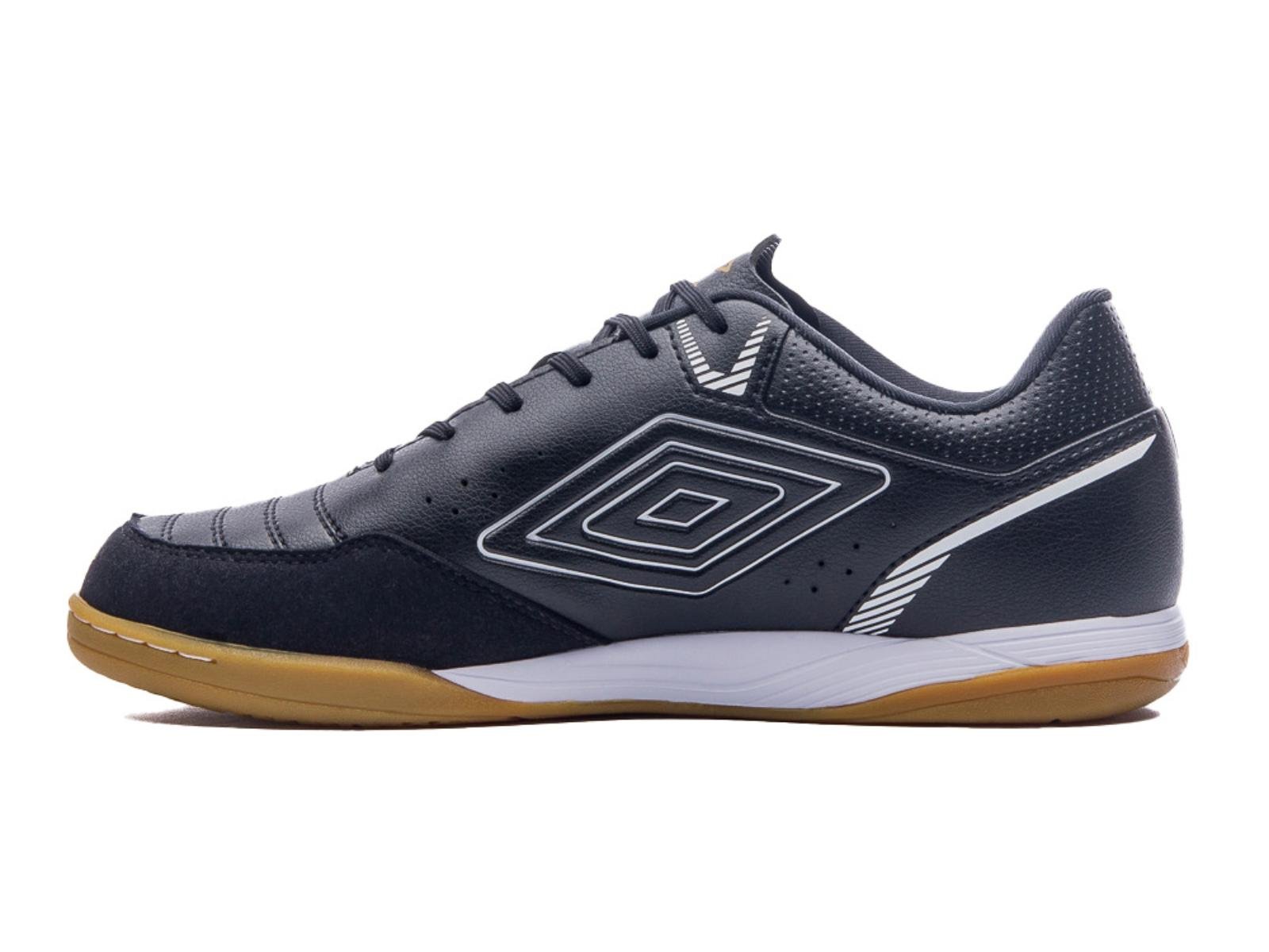 TENIS UMBRO FUTSAL X-COMFORT U01FB00220.129 PRETO DOURADO Preto 3