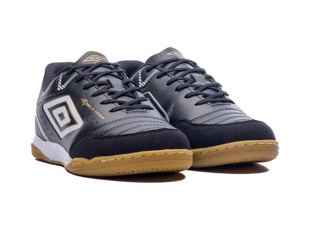 TENIS UMBRO FUTSAL X-COMFORT U01FB00220.129 PRETO DOURADO Preto 8