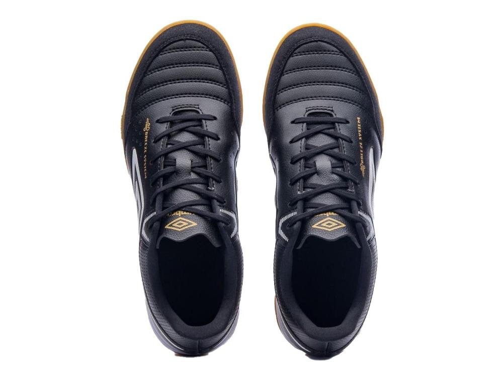 TENIS UMBRO FUTSAL X-COMFORT U01FB00220.129 PRETO DOURADO Preto 9