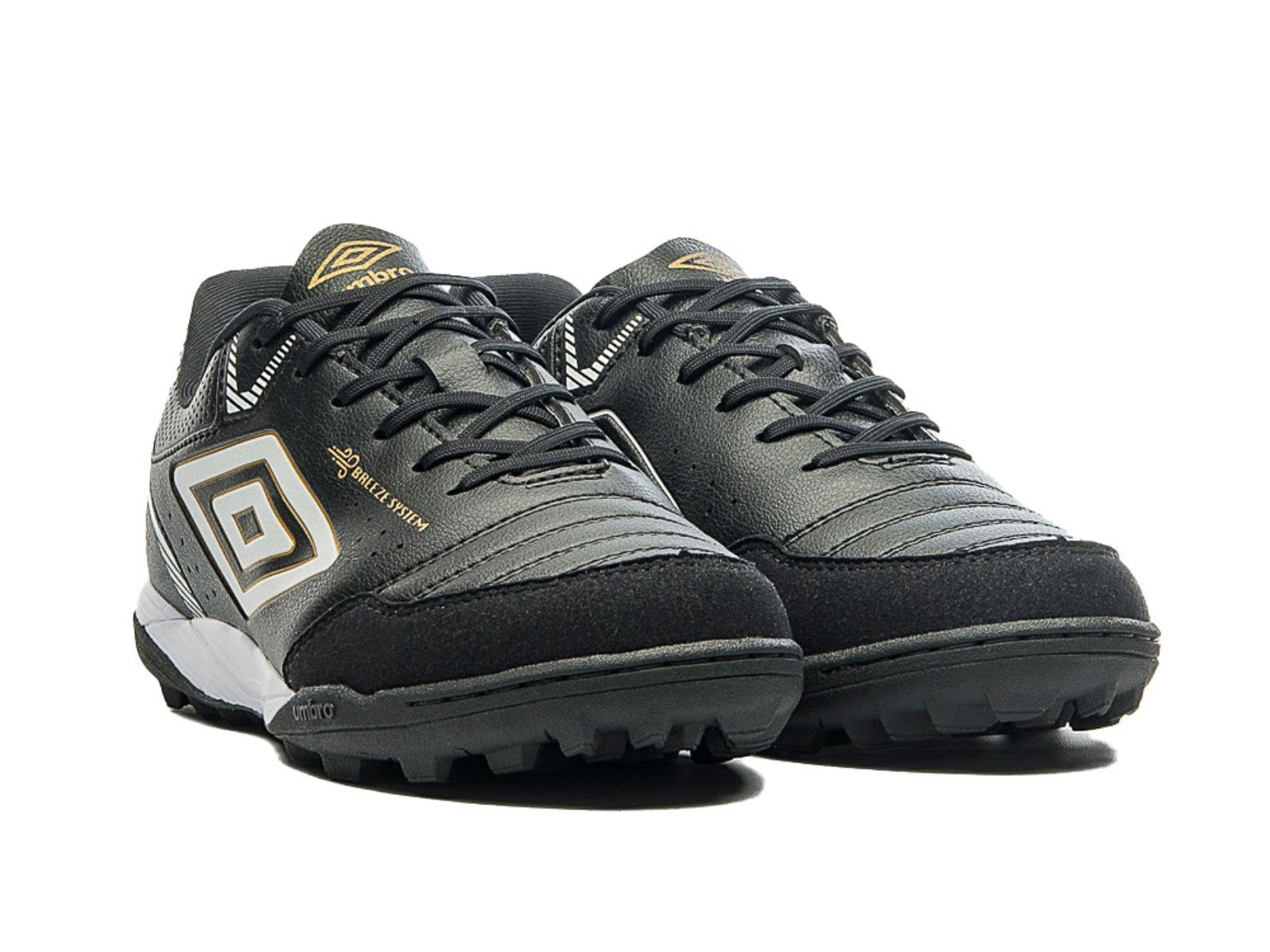 CHUTEIRA UMBRO SOCIETY X-CONFORT U01FB00254.129 PRETO DOURAD Preto 4