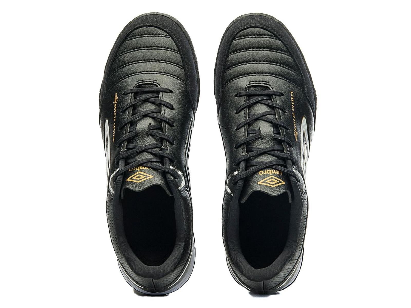 CHUTEIRA UMBRO SOCIETY X-CONFORT U01FB00254.129 PRETO DOURAD Preto 5