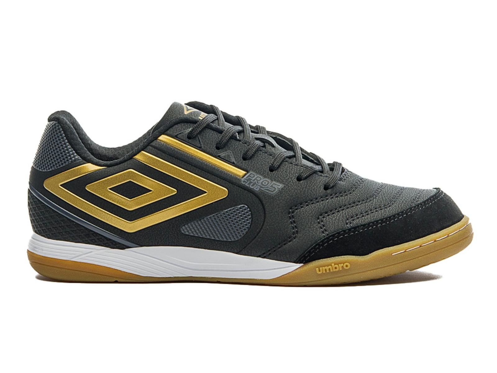 TENIS UMBRO FUTSAL PRO 5 BUMP CLUB U01FB042.198 PRETO DOURA