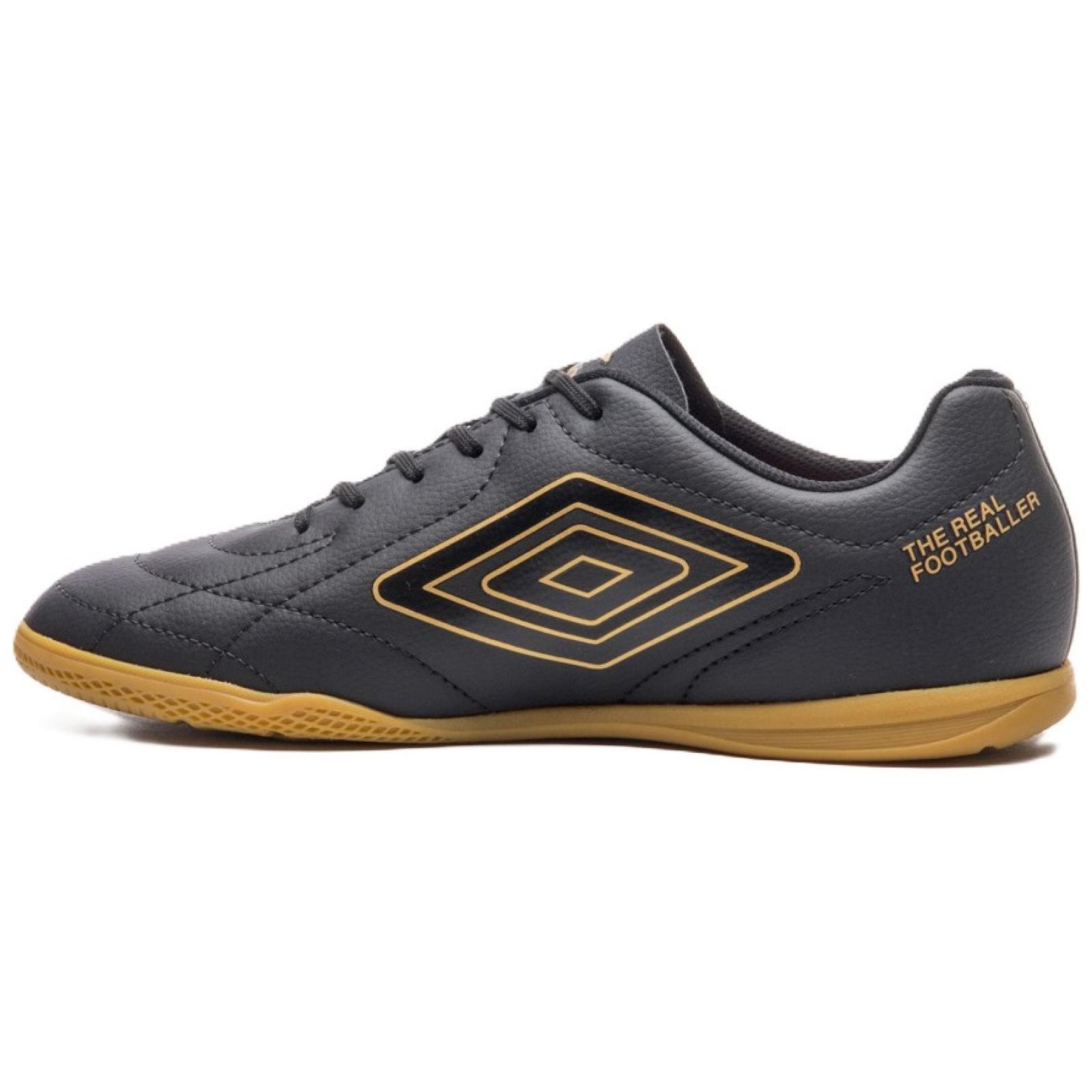 TENIS UMBRO CLASS FOOTBALLER U01FB00317.119 PRETO DOURADO Preto 3