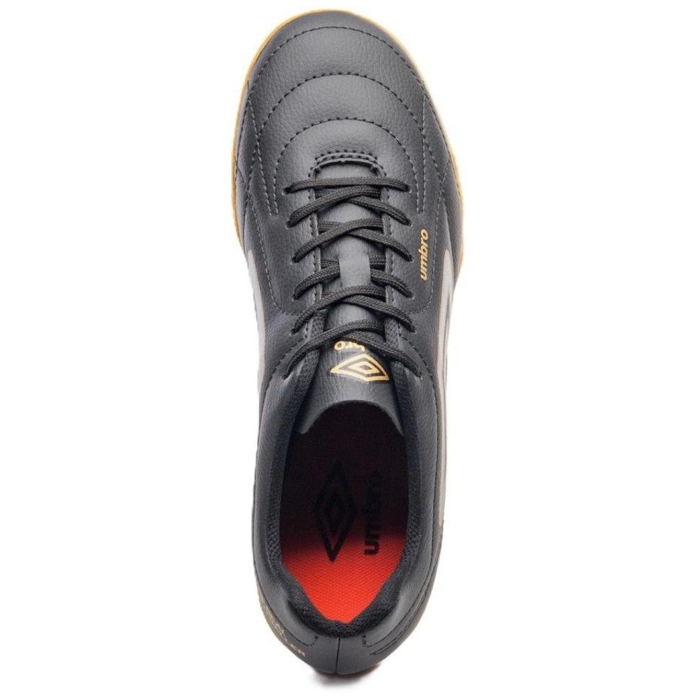 TENIS UMBRO CLASS FOOTBALLER U01FB00317.119 PRETO DOURADO Preto 9