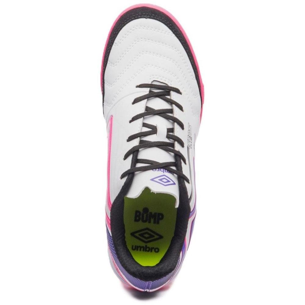 TENIS UMBRO FUTSAL PRO 5 BUMP U01FB042.210 BRANCO PRETO ROXO Branco 9
