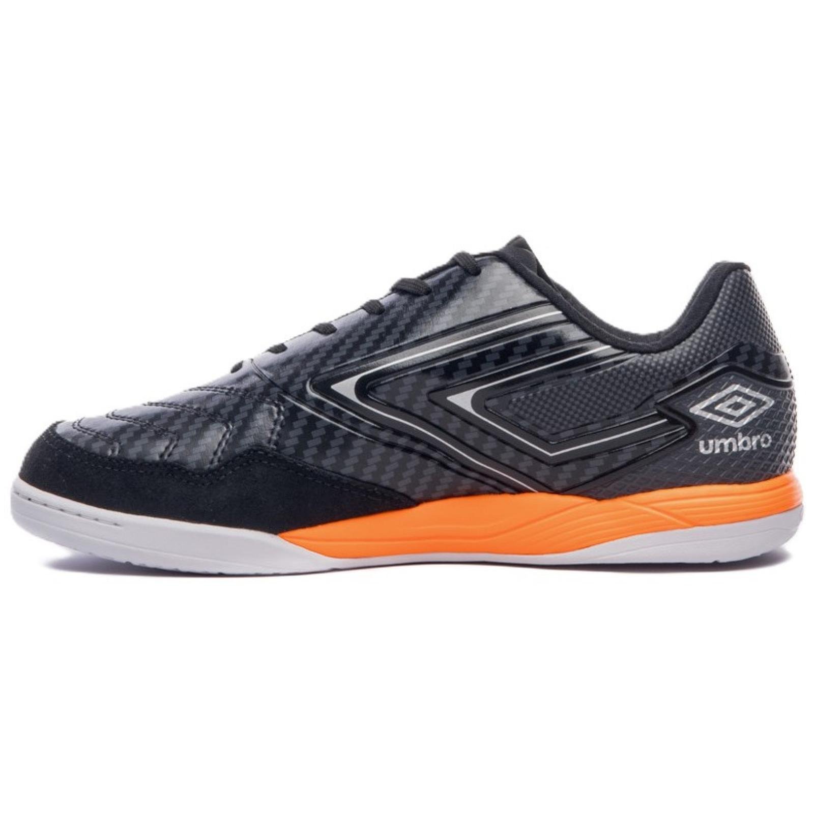 TENIS UMBRO FUTSAL PRO 5 BUMP U01FB042.186 PRETO PRATA LAR Preto 3