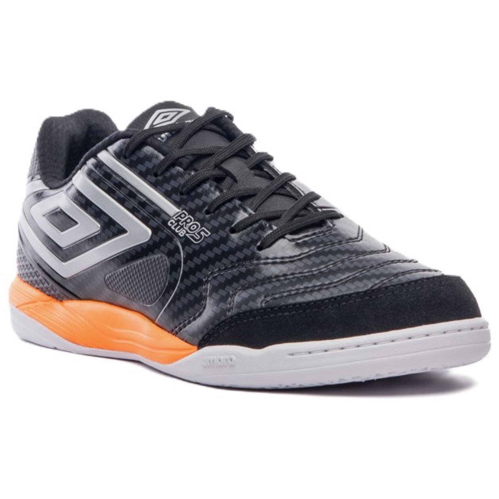 TENIS UMBRO FUTSAL PRO 5 BUMP U01FB042.186 PRETO PRATA LAR Preto 4