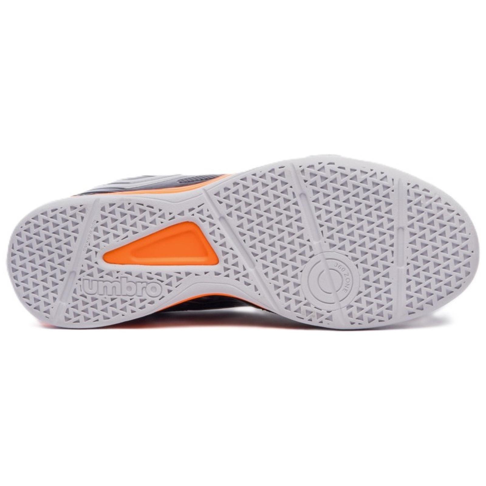 TENIS UMBRO FUTSAL PRO 5 BUMP U01FB042.186 PRETO PRATA LAR Preto 5