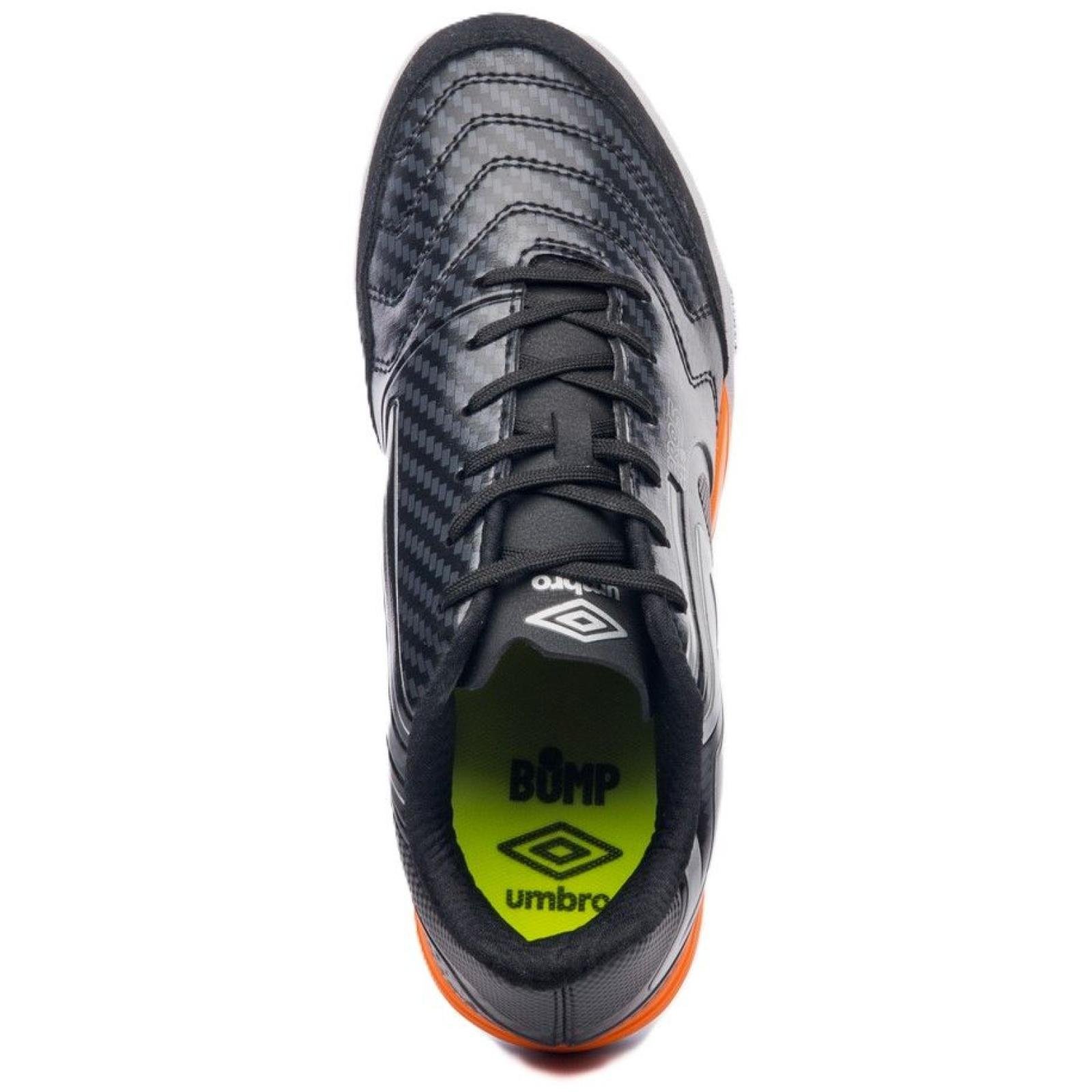 TENIS UMBRO FUTSAL PRO 5 BUMP U01FB042.186 PRETO PRATA LAR Preto 6