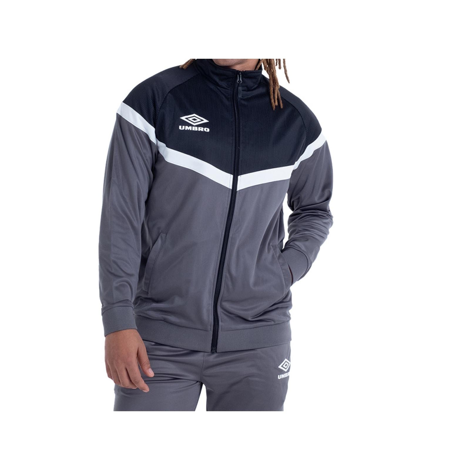 AGASALHO UMBRO TRAINING LINE U11L00274 PRETO CINZA BRANCO