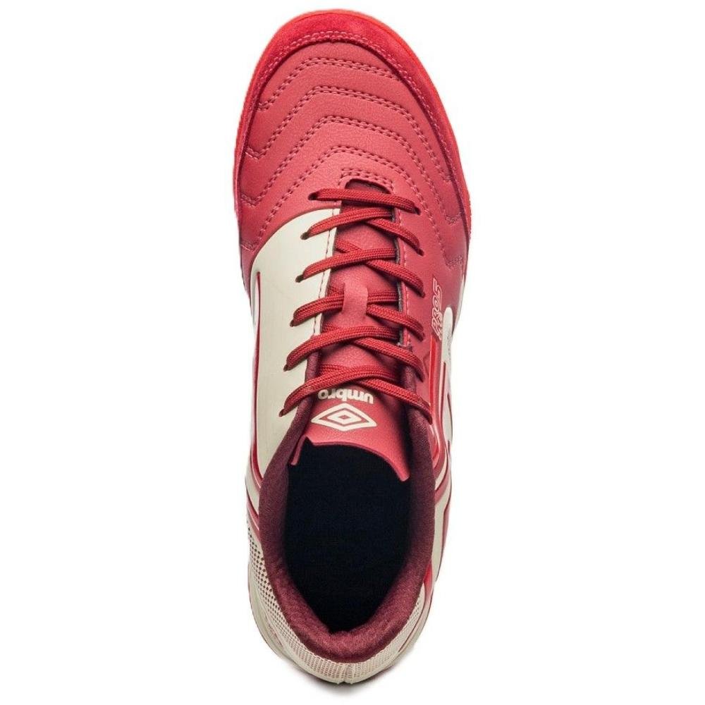 CHUTEIRA UMBRO SOCIETY PRO 5 BUMP CLUB U01FB043.424 VERMELHO Vermelho 4