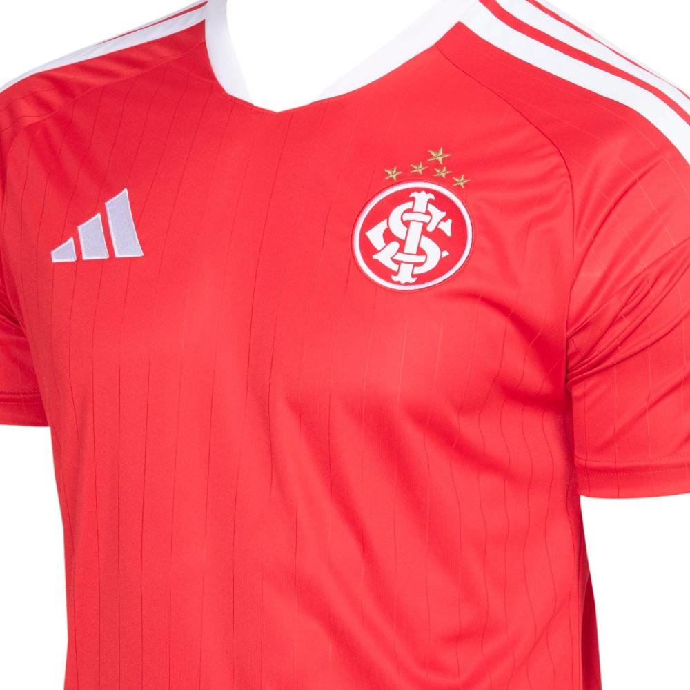 CAMISETA ADIDAS INTERNACIONAL I JM5663 VERMELHO BRANCO Vermelho 3