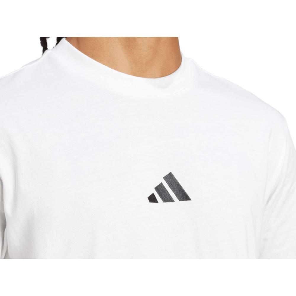 CAMISETA ADIDAS SMALL LOGO JF1092 BRANCO Branco 5