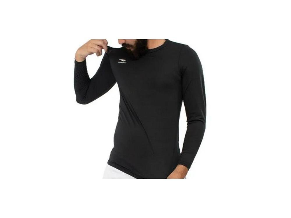 CAMISETA PENALTY TERMICA MATIS ML 304075.9000 PRETO