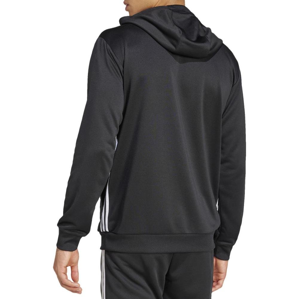 CASACO ADIDAS MOLETOM TIRO 25 ESSENTIALS JC5460 PRETO Preto 2