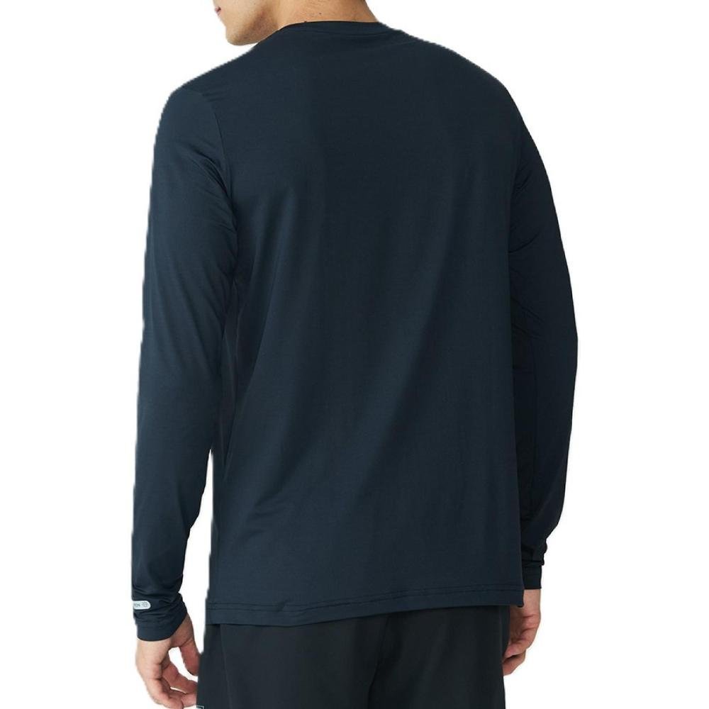 CAMISETA FILA ML SUN PROTECT BREEZY F11AT519015.3821 PRETO P Preto/Prata 2