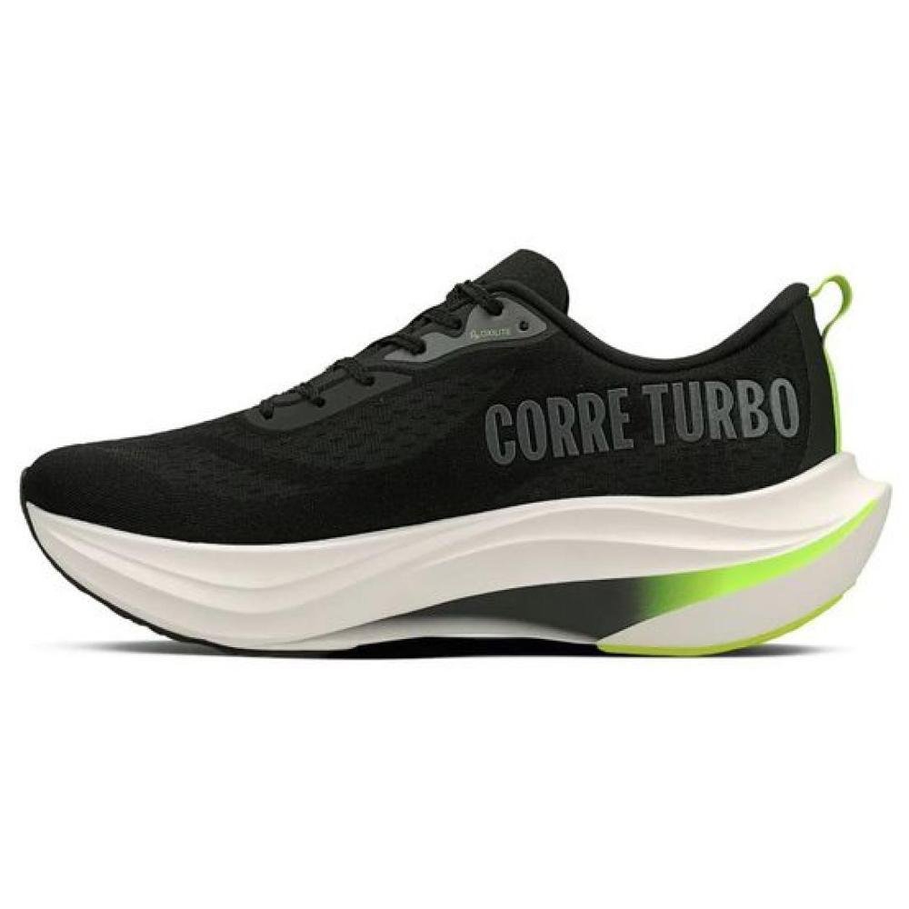 TENIS OLYMPIKUS CORRE TURBO 43790399 PRETO LIMAO Preto/Verde 2