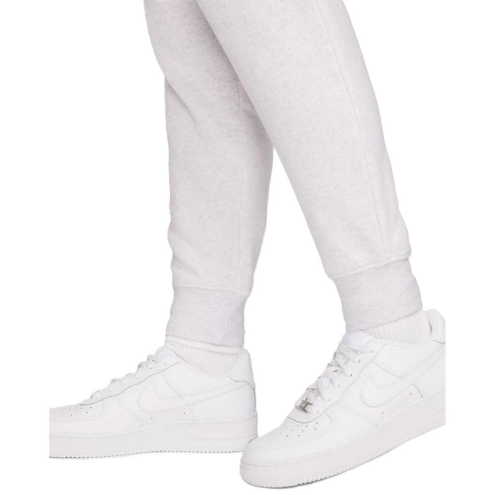 CALCA NIKE CLUB FLC MR STD DQ5191-051 CINZA CLARO Preto 4