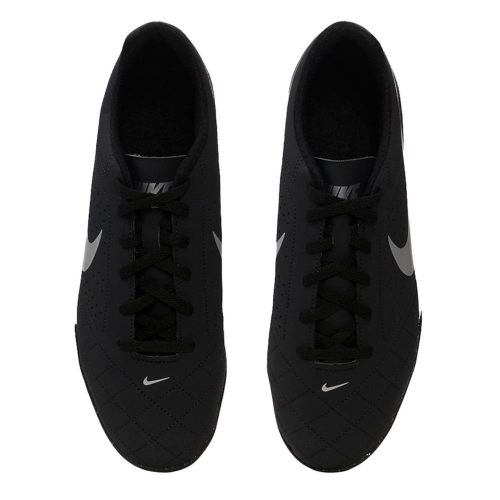 CHUTEIRA NIKE FUTSAL BECO 2 646433-012 PRETO CINZA Preto/Cinza 4