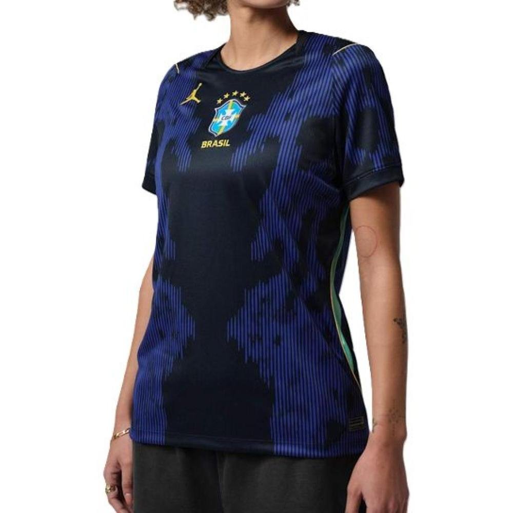 CAMISETA NIKE BRASIL JORDAN II 2026/27 FEM. IU1077-417 AZUL