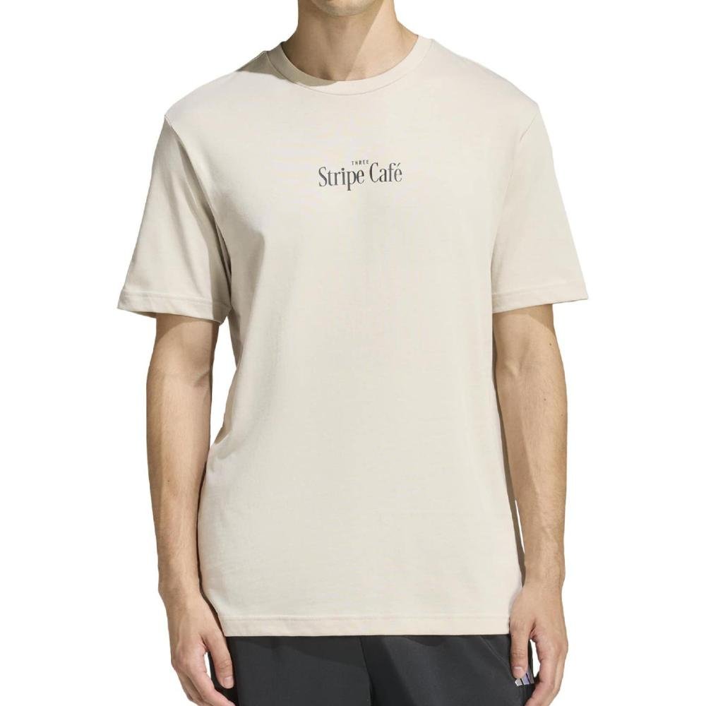 CAMISETA ADIDAS COFFEE CAFE DONUT BOX KB2501 BEGE
