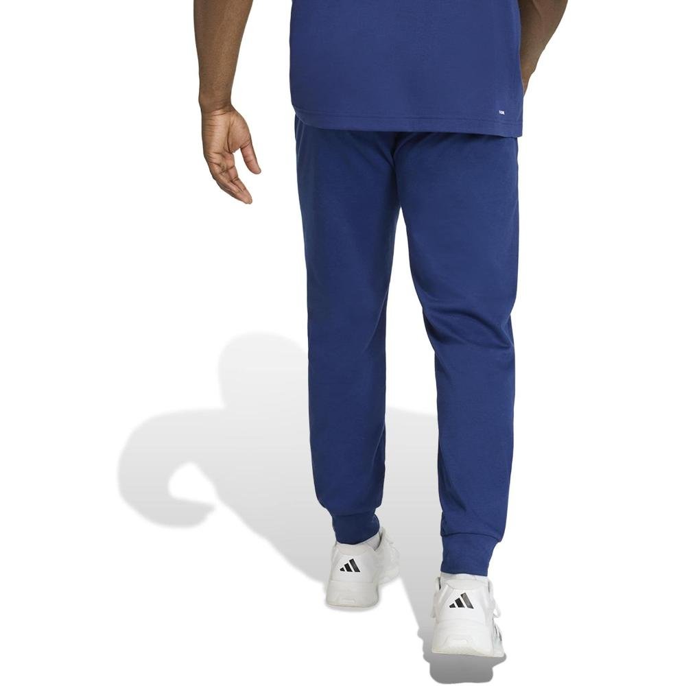 CALCA ADIDAS MOLETOM WORKOUT ESSENTIALS FEELREADY KS7960 AZU Azul 2