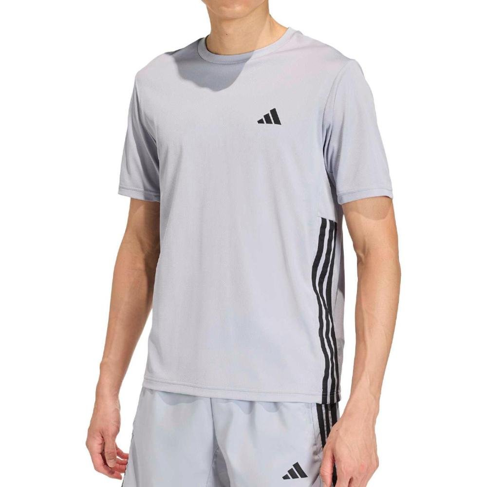 CAMISETA ADIDAS WORKOUT ESSENTIALS BASE KC5286 CINZA