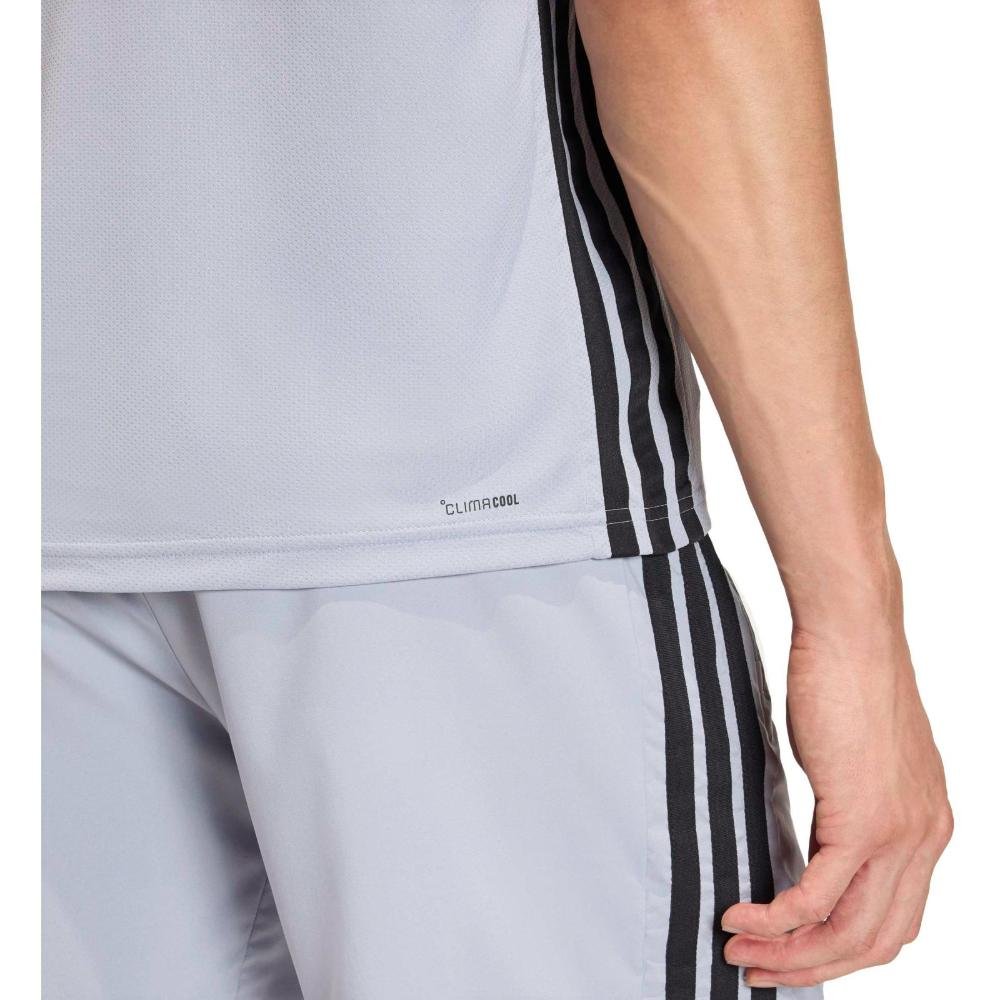 CAMISETA ADIDAS WORKOUT ESSENTIALS BASE KC5286 CINZA Cinza 3