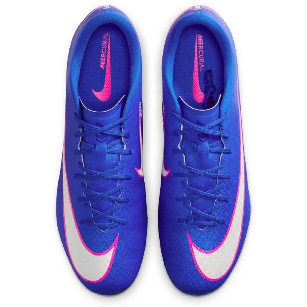 CHUTEIRA NIKE CAMPO VAPOR 16 ACADEMY FQ1458-446 AZUL ROSA Azul/Rosa 4