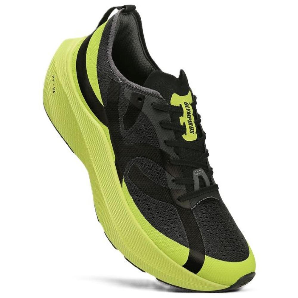 TENIS OLYMPIKUS CORRE 5 43206446 CHUMBO AMARELO LIMAO Cinza/Amarelo 3