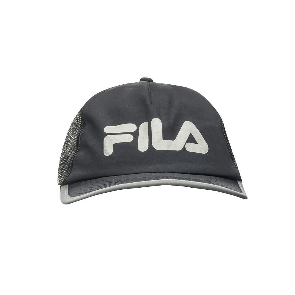 BONE FILA TRUCKER PERFORMANCE F23R020.1765 PRETO CINZA Laranja 2