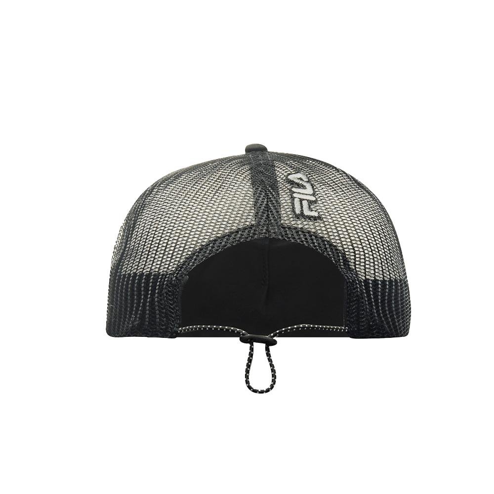 BONE FILA TRUCKER PERFORMANCE F23R020.1765 PRETO CINZA Laranja 3