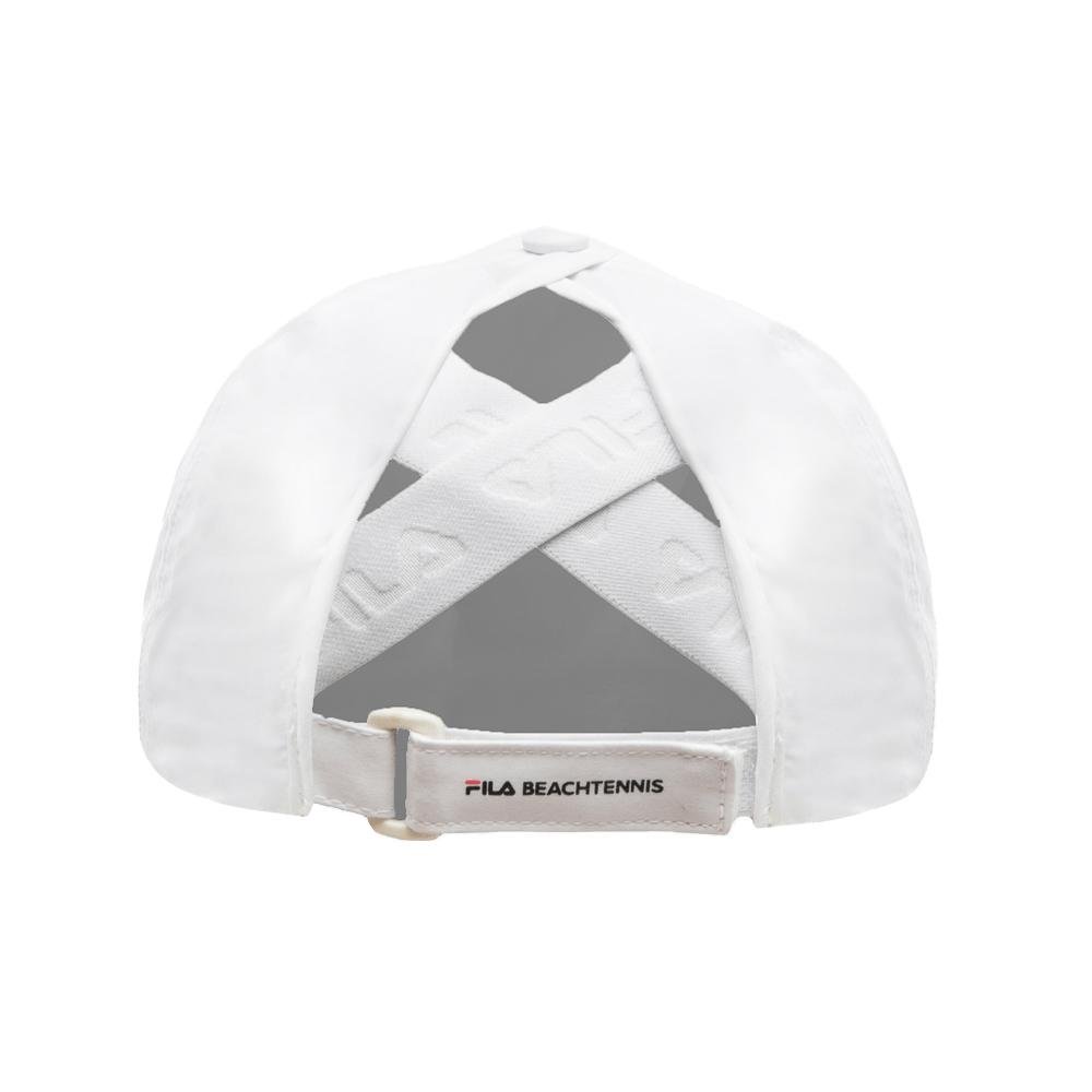 BONE FILA BEACH F23TN00035.100 BRANCO Cinza 3