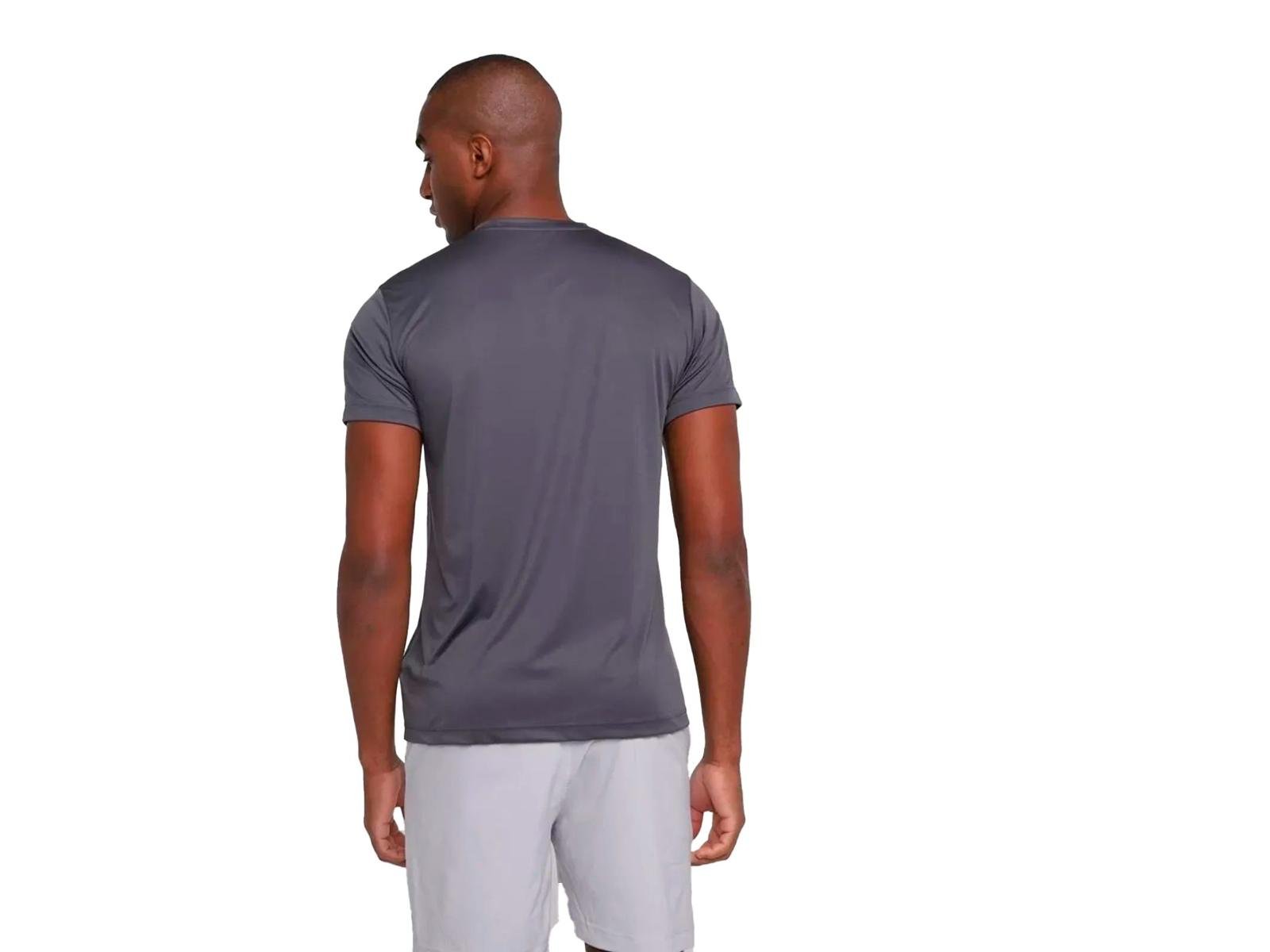 CAMISETA FILA BASIC RUN RP180690.905 CINZA Azul/Prata 3