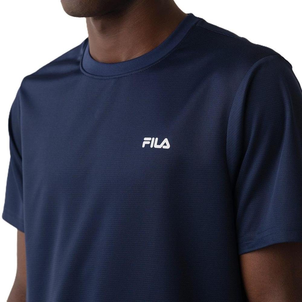 CAMISETA FILA BASIC SPORTS POLYGIN F11AT00721.729 MARINHO PR Cinza 3