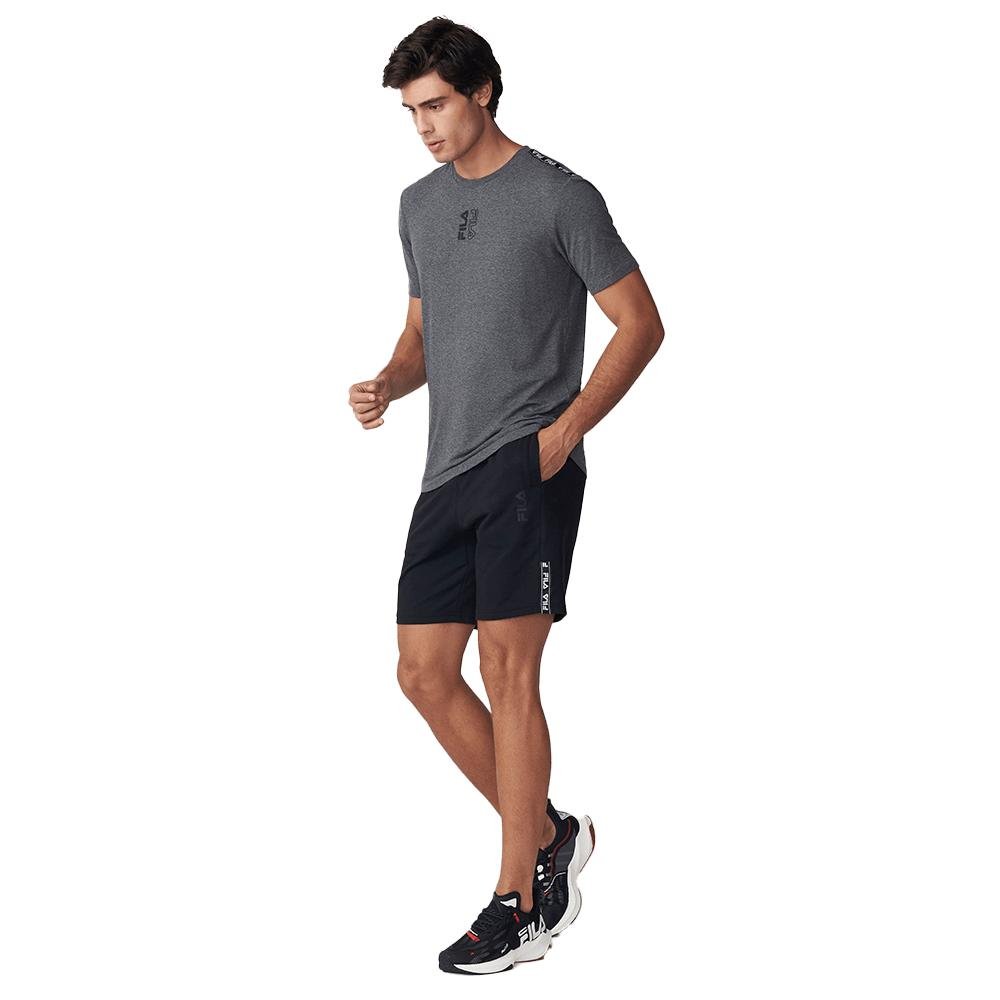 CAMISETA FILA COMFORT TAPE F11AT263.1115 MESCLA Preto 3