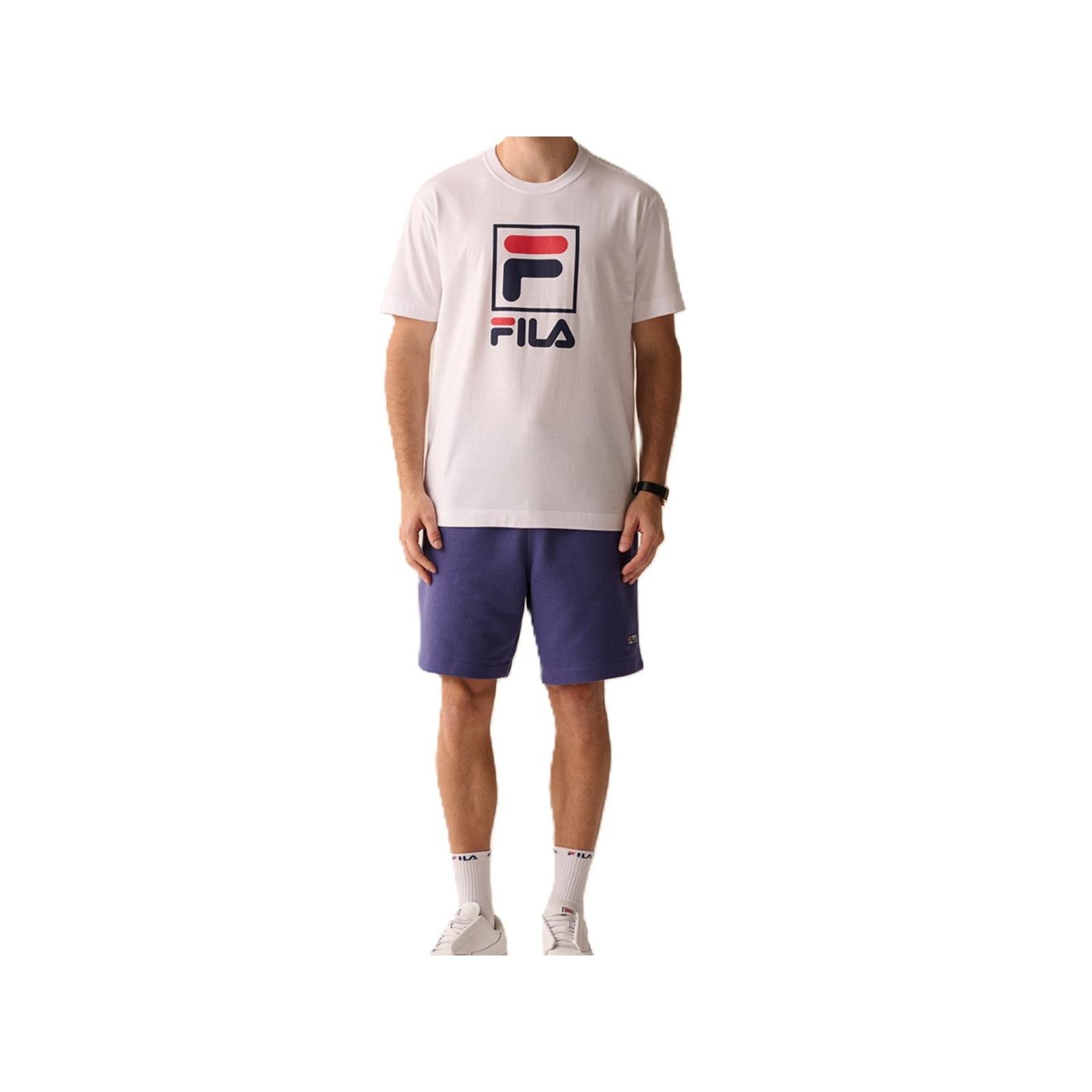 CAMISETA FILA COMFORTLETTER PREMIUM II F11L01561.100 BRANCO Preto 6