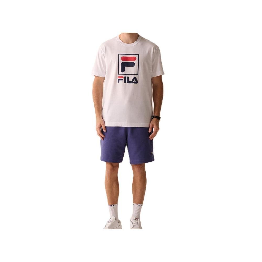 CAMISETA FILA COMFORTLETTER PREMIUM II F11L01561.100 BRANCO Preto 10