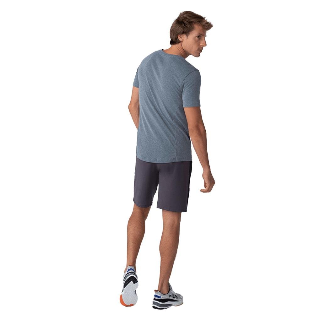 CAMISETA FILA ECLIPSE F11AT106.3144 CINZA PRETO Preto 2