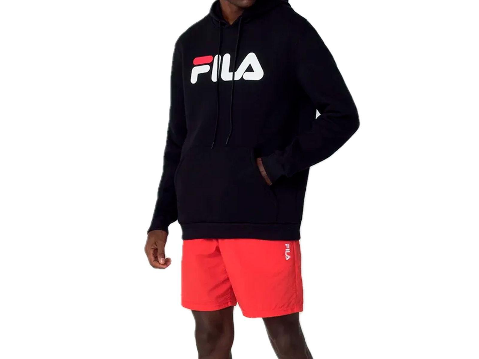 CASACO FILA COMFORT LETTER WINTER F11L00691.160 PRETO Branco 3