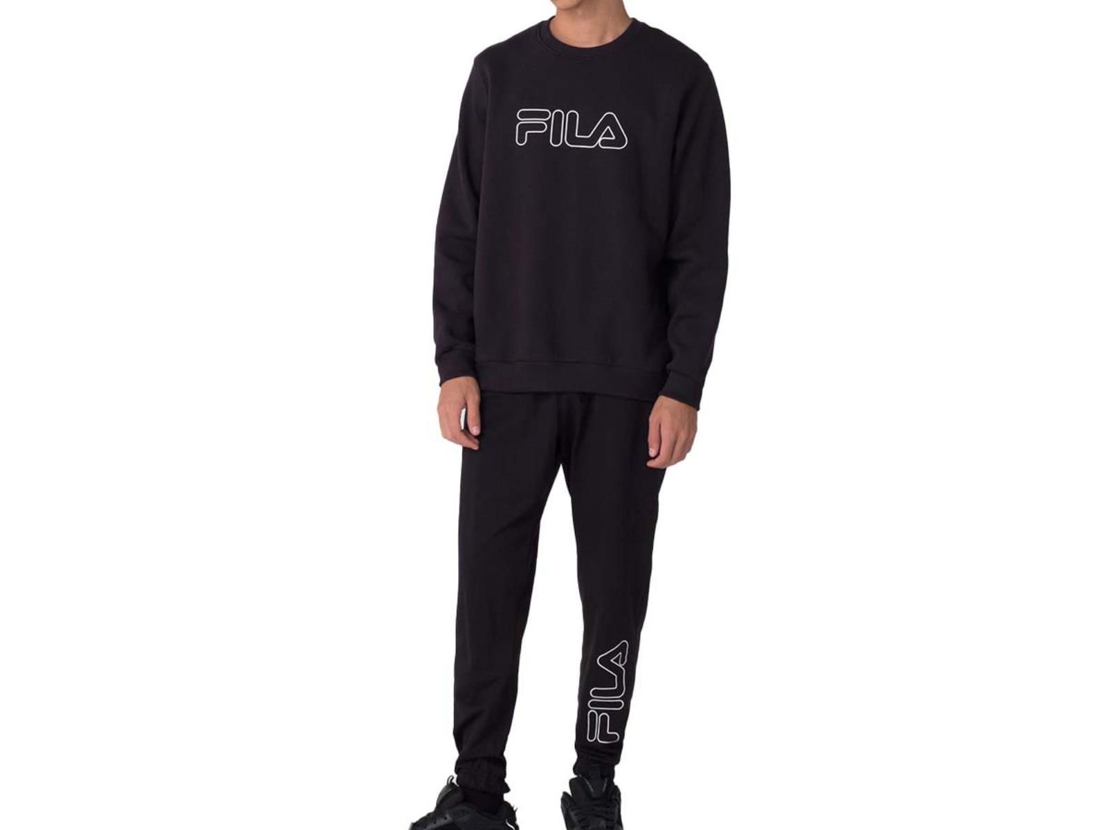 CASACO FILA CLASSIC WINTER OUTLINE F11L01119.312 PRETO BRANC Preto 4