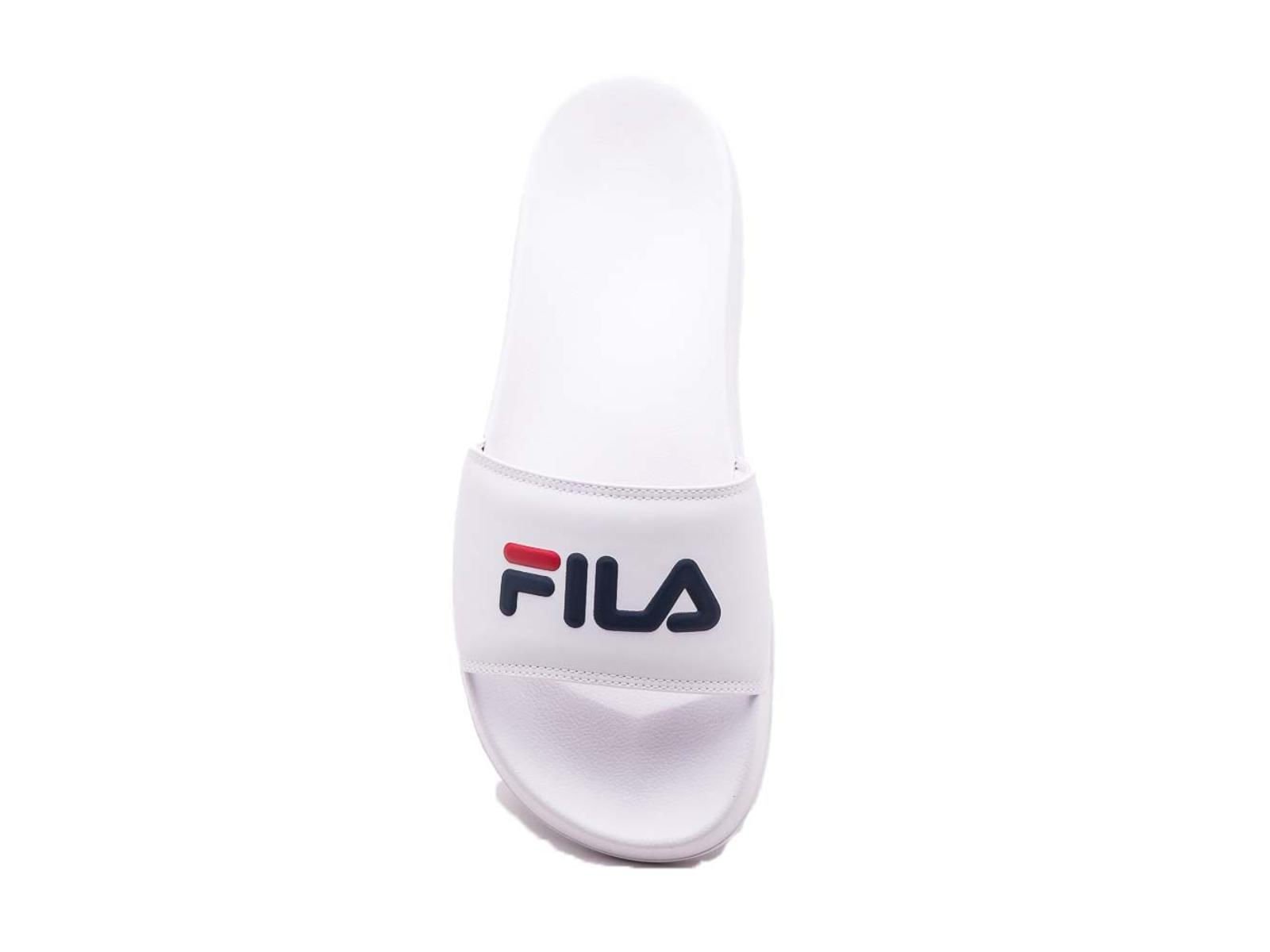 CHINELO FILA DRIFTER SLIDE 51A017X.156 BRANCO CINZA Preto 5