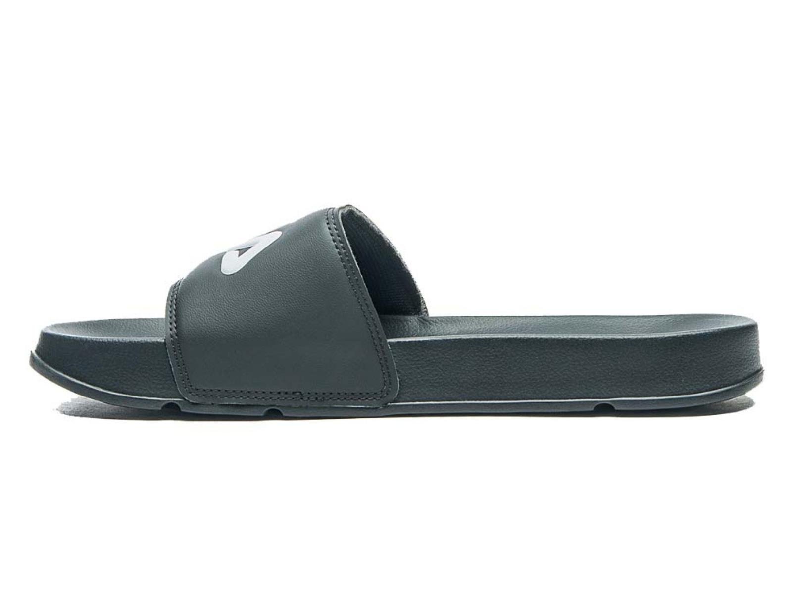 CHINELO FILA SLIDE DRIFTER BASIC 11A017X.6439 PRETO BRANCO Preto 3