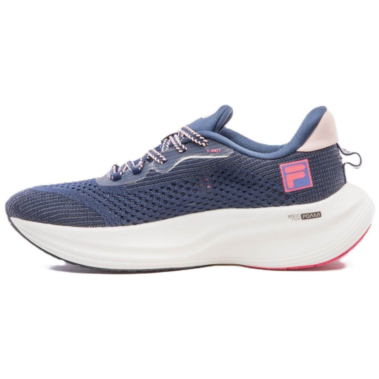 TENIS FILA RACER SPEEDZONE F02R00154.7225 MARINHO ROSE Cinza/Dourado 3