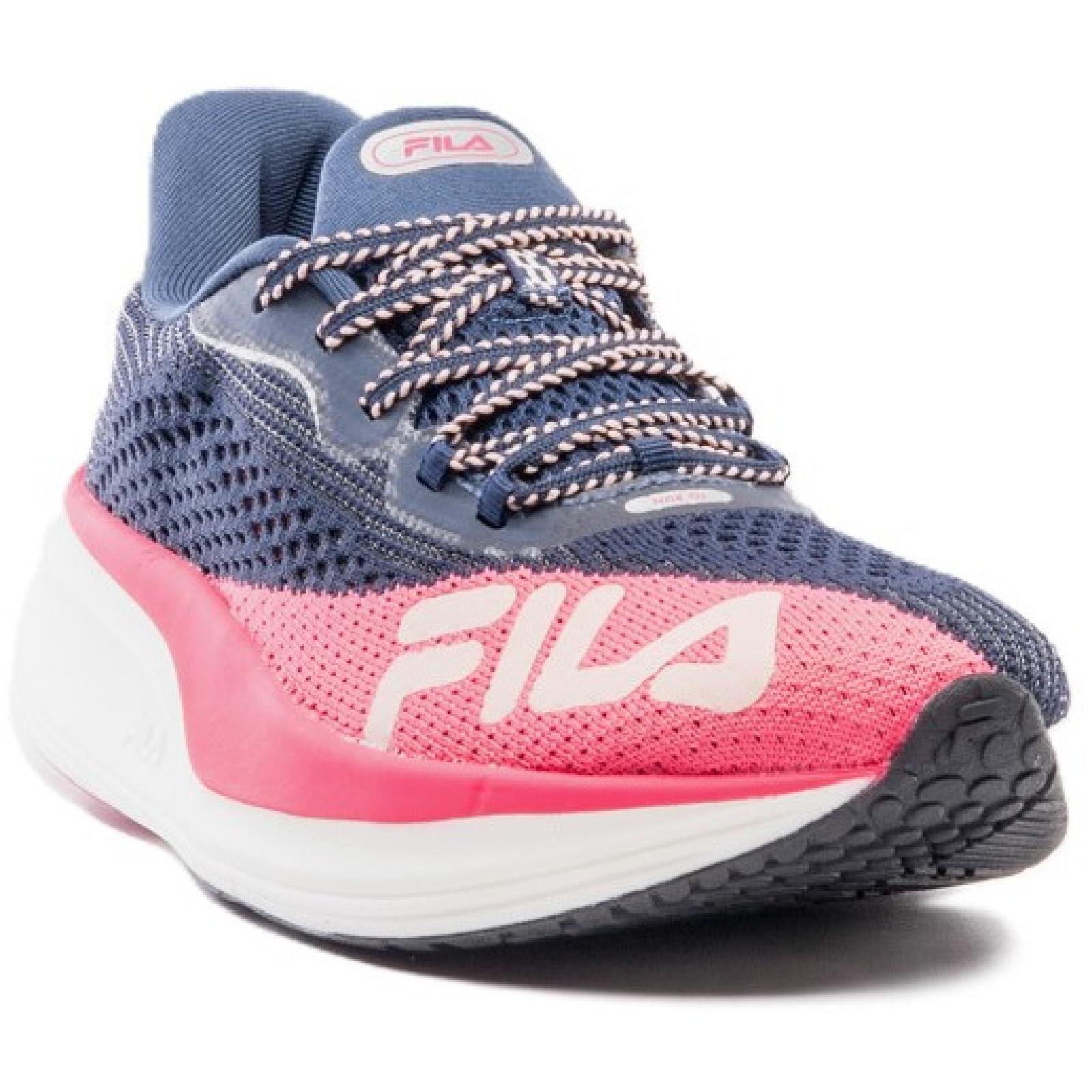 TENIS FILA RACER SPEEDZONE F02R00154.7225 MARINHO ROSE Cinza/Dourado 4